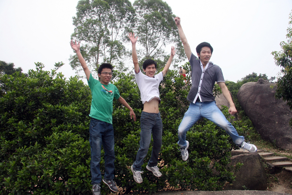 快到火爐山頂了